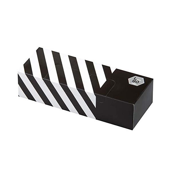 他サイト： 驚異の防臭袋 BOS (ボス) ストライプパッケージ/ 黒色Lサイズ90枚入 大人用 おむつ ・ ペットシーツ ・ 生ゴミ などの処理にの商品画像