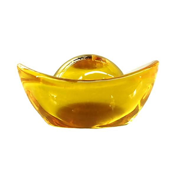 【ご購入後の当店からの連絡はご登録のメールアドレスに通知いたします。必ずご確認ください】元寶、1個です。金運のシンボルの風水アイテムです。独特な形を人工黄水晶で再現しました。自宅に置いたり、身近に持ち歩くと財運が上がるとされています。ほかの...