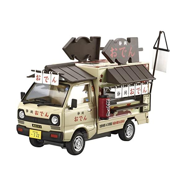 【ご購入後の当店からの連絡はご登録のメールアドレスに通知いたします。必ずご確認ください】【商品概要】組み立て塗装が必要なプラモデル。別途、接着剤や工具、塗料等が必要。1/24スケール未塗装プラスチック組み立てキット移動販売車を楽しくリアルに...
