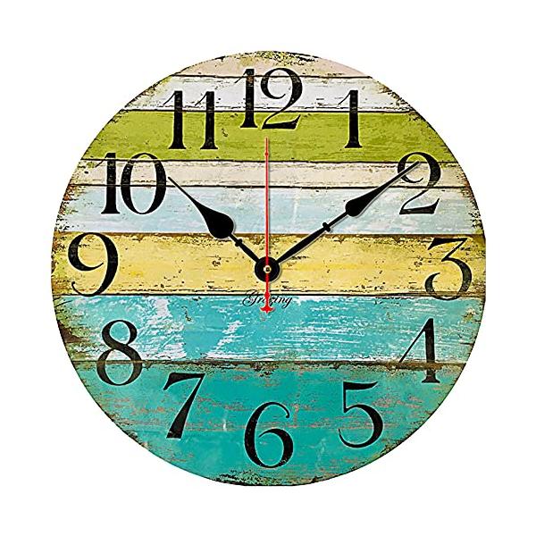 【ご購入後の当店からの連絡はご登録のメールアドレスに通知いたします。必ずご確認ください】【商品概要】アンティーク調の壁掛け時計で味のあるインテリアスタイルを実現したい方にピッタリの時計です。このオシャレな掛け時計はインテリアとしての見た目だ...