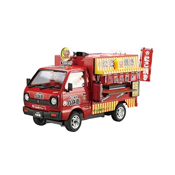 青島文化教材社 1/24 移動販売シリーズ No.5 たこやき プラモデル 成形