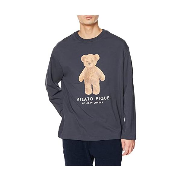 ジェラート ピケ] HOLIDAY HOMME ベアワンポイントロンT PMCT225253