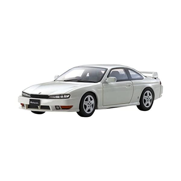 京商オリジナル 1/43 日産 シルビア K's (S14) ホワイト 完成品