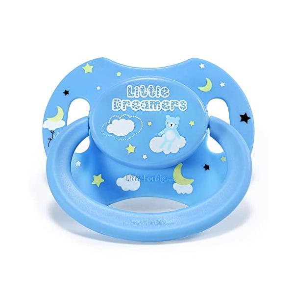 【ご購入後の当店からの連絡はご登録のメールアドレスに通知いたします。必ずご確認ください】【こだわりのデザイン】ポピュラーの赤ちゃんのおしゃぶりとそっくり。象ちゃん/木馬ちゃん/くまちゃんのプリントを付いて、可愛さ満載。蓋付きなので衛生的、軽...