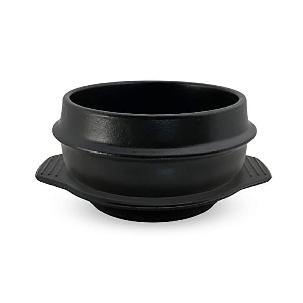 J-kitchens 耐熱陶器 チゲ鍋 トッペギ 19cm 受皿付き韓国製 : べるおさ