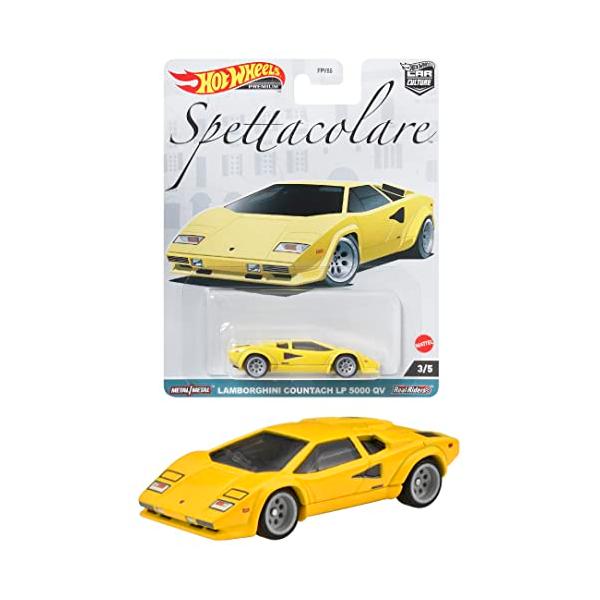 ホットウィール(Hot Wheels) カーカルチャー スペッタコラーレ - ランボルギーニ・カウンタック LP 5000 QV 【3才~】 HKC4