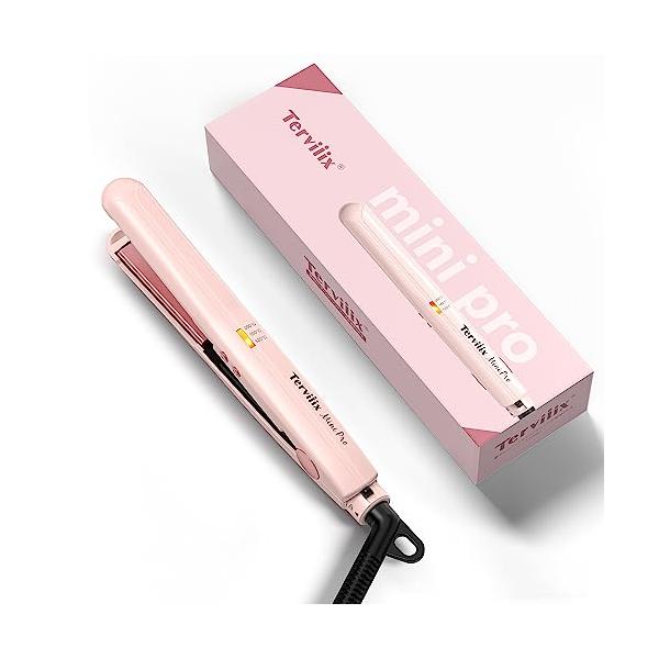 Terviiixヘアアイロンミニ 旅行用ストレートアイロン 13mmヘアー Terviiixヘアアイロンミニ 旅行用ストレートアイロン 13mmヘアー