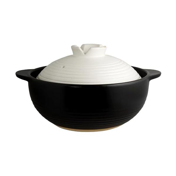 他サイト： リビング ニュー宴 土鍋 8号 容量2.2L 3-4人用 吹きこぼれにくい 直径30.5cmの商品画像