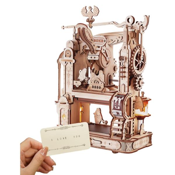 ROKR 立体パズル 印刷機 プリンター 可動式モデル 大きめ 存在感