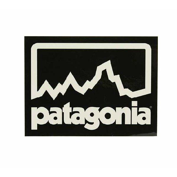 Patagonia パタゴニア Patagonia Sticker パタゴニア ステッカー 黒 白 Patagonia Sticker3 Beside Mountain 通販 Yahoo ショッピング