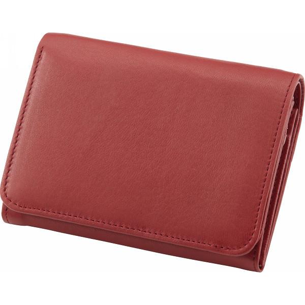 ジョセフエロール ディアスキン 二つ折り財布 レッド 革製品 のし 