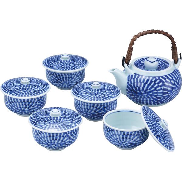 波佐見焼 蛸唐草絵 番茶器揃 湯呑 セット 和食器 食器 ご自宅用