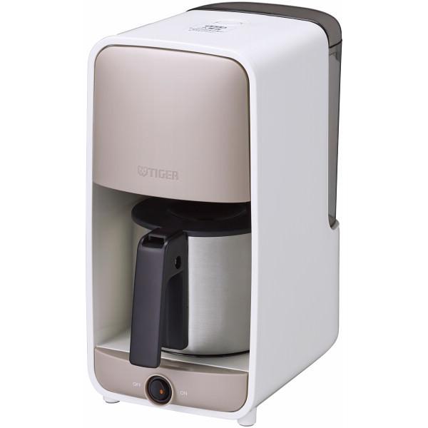 タイガー コーヒーメーカー(6杯用) グレージュホワイト キッチン 家電