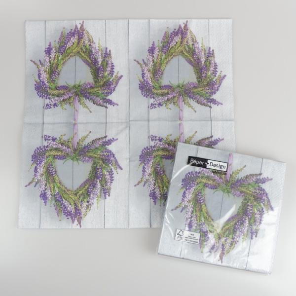 POPでカラフルなものから、シックなデザインまで幅広く楽しめるPAPER+DESIGN。日常使いから、ホームパーティやピクニックのお供などにも。デコパージュにも最適！食卓が楽しく彩ります。33×33cm ラベンダー PD200140■店内在...