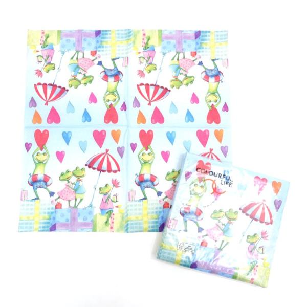 POPでカラフルなものから、シックなデザインまで幅広く楽しめるPAPER+DESIGN。日常使いから、ホームパーティやピクニックのお供などにも。デコパージュにも最適！食卓が楽しく彩ります。ランチナプキン 20枚入 33x33cm LN077...