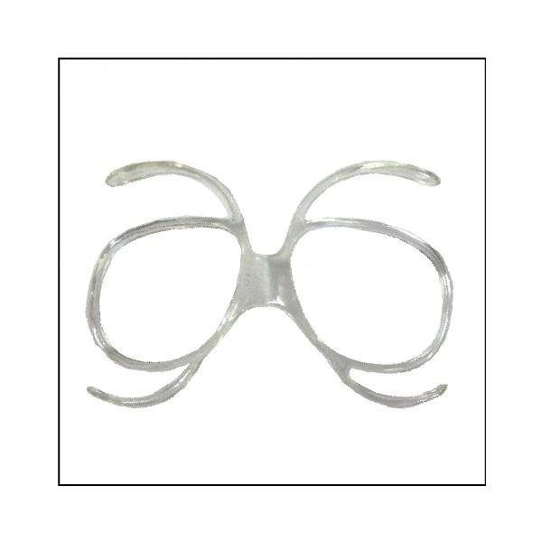 メガネ対応の大きめのゴーグル以外にも、普通サイズのゴーグルにも装着できます！