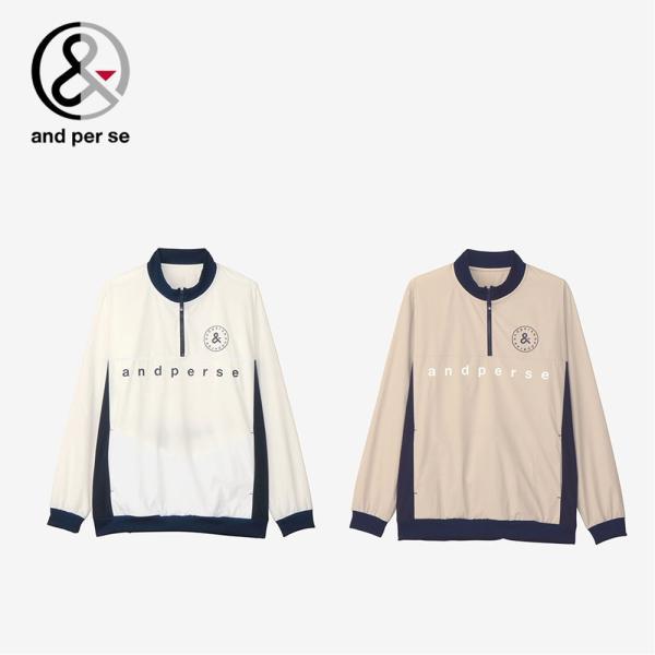 セール and per se アンパスィ メンズ ゴルフウェア ミドラー エ 