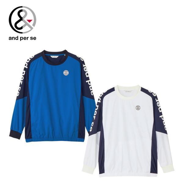 【近日処分・美品】アンパスィ and per seエアジャスタースニードジャック and per se（アンパスィ） メンズ ゴルフウェア ジャケット エ