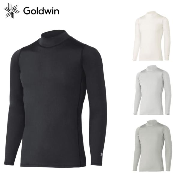 Goldwin ゴールドウイン C3fit シースリーフィット メンズ ゴルフ アンダーウェア クーリングモックネックロングスリーブ GC65100 ストレッチ性
