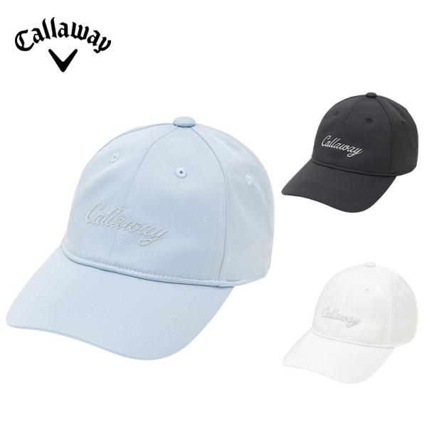 Callaway キャロウェイ レディース ゴルフ 帽子 ハット グリッターロゴキャップ C26291206 26FW 秋冬 吸汗速乾 シンプルデザイン スタイリッシュ