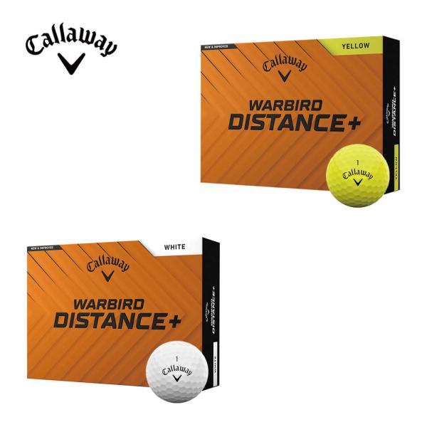 Callaway（キャロウェイ） ゴルフボール 12個入り WARBIRD DISTANCE+