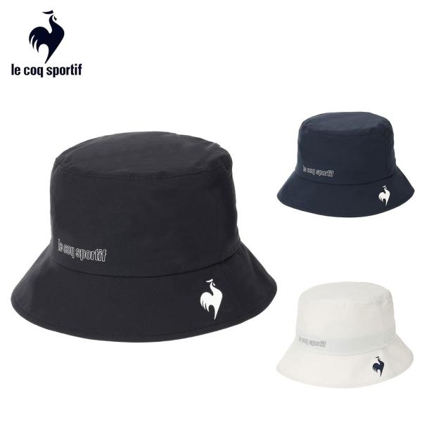 le coq sportif ルコックスポルティフ メンズ ゴルフ 帽子 ハット レインハット LG6FCP91M 26FW 秋冬 防水性 ストレッチ性 耐水性 透湿性