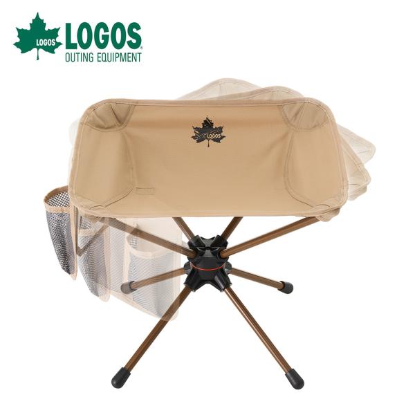 LOGOS（ロゴス） アウトドア チェア Tradcanvas 回るんスツール