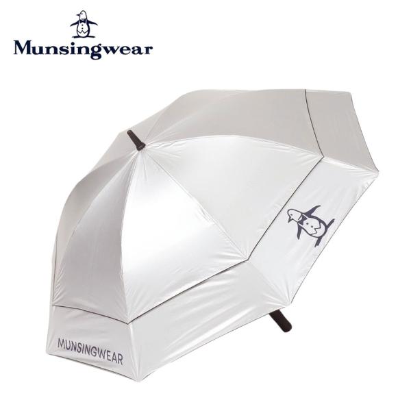 Munsingwear マンシングウェア ユニセックス ゴルフ 傘 ダブルキャノピー長傘 MG6FAZ67U 26FW 秋冬 遮熱 遮光 UV CUT UPF50+ 日除け 機能性