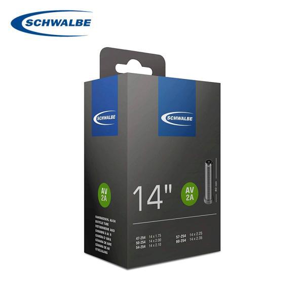 SCHWALBE シュワルベ 自転車 タイヤ チューブ 14インチ 2A-AV ハコ 自転車用チューブ 米式40mm ETRTO 小径車 ミニベロ ベスポ - 通販 - Yahoo ショッピング