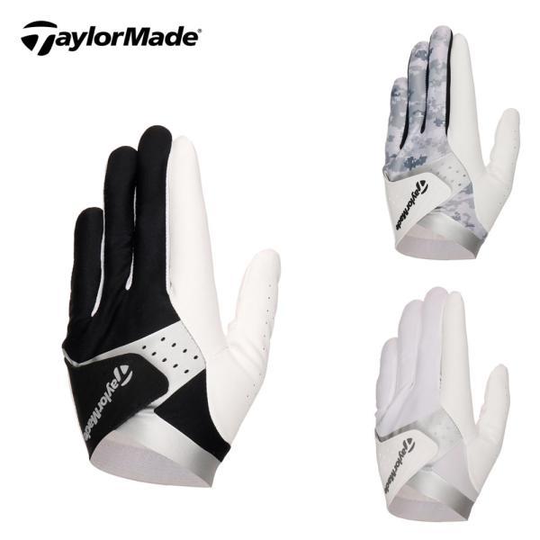 セール 40%OFF TaylorMade テーラーメイド メンズ ゴルフ グローブ スマートクロス 2.0 グローブ UN148 25SS 春夏リスト設計 ストレス軽減