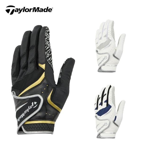 TaylorMade テーラーメイド メンズ ゴルフ グローブ インタークロス 7.0 TL931 26FW 秋冬 ホールド感 フローティング構造 平シリコンプリント