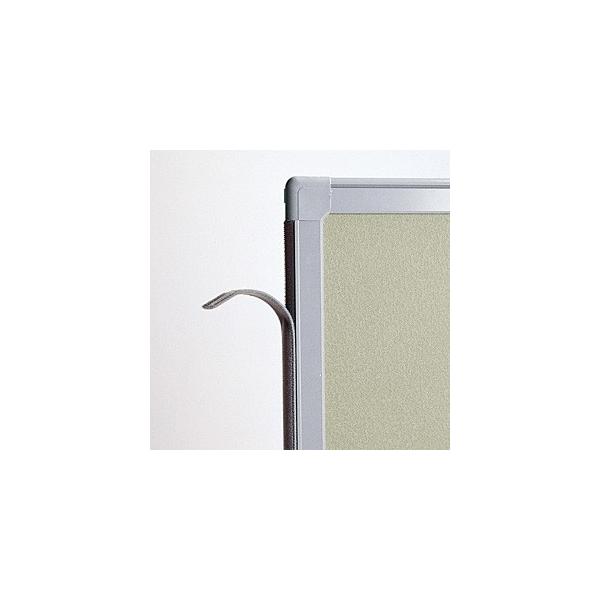 [新品]パーティションFF-3パネル用のエンドカバーです。面ファスナー部分をきれいにカバーできます。