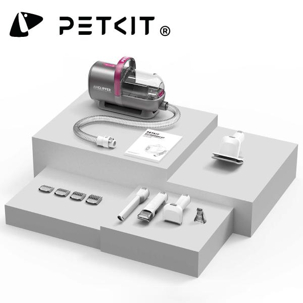 ＼期間限定10%オフ／【PETKIT】グルーミング 犬猫用 5in1 多機能 ペット 掃除機 ペットの抜け毛対策用吸引機 アタッチメント豊富 足のトリマー付き ペットキット