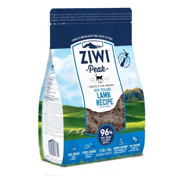 全猫種用 ZiwiPeak エアドライ・キャットフード ラム 1kg ZiwiPeak ジウィピーク エアドライキャットフード ラム 1kg : BCP