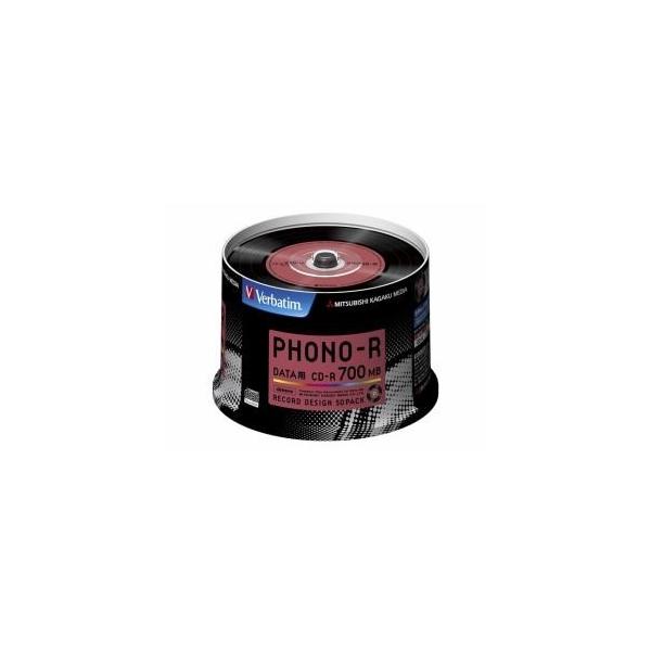 o[xC^(Verbatim)  SR80PH50V1 f[^pCD-R 700MB 5048{ PHONO-R
