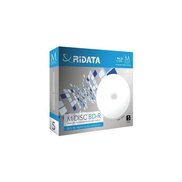 RiDATA M-BDR25GB.PW5P M-DISC BD-R 4{ 25GB 5pbN