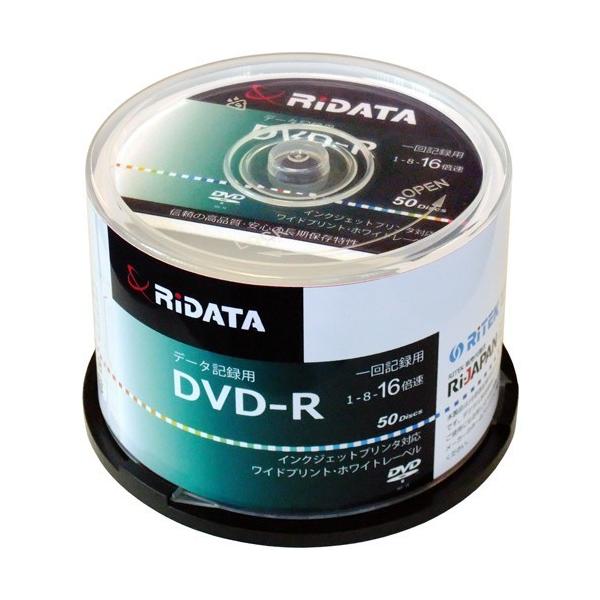 RiDATA D-R47GB.PW50RD C f[^pDVD-R XshP[X50