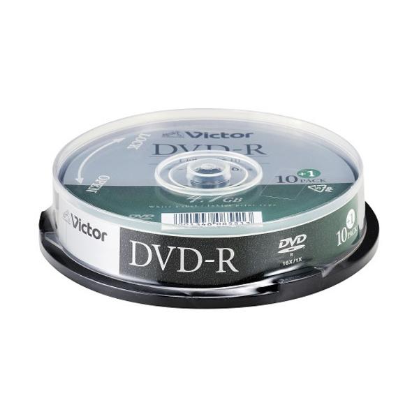 Victor DHR47JP11SJ5 パソコン用 16倍速 DVD-R 11枚パック 4.7GB