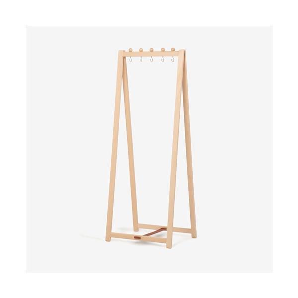 大塚家具 秋田木工 ハンガーラック 「3000」 ブナ材ナチュラル色