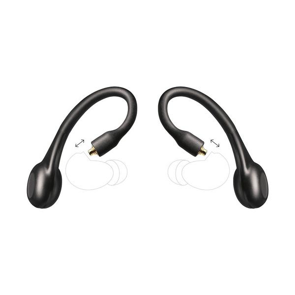 他サイト： SHURE ワイヤレスイヤホン変換 typeC IPX4 最大32時間再生 セキュアフィット・アダプター RMCE-TW2 ブラック系の商品画像