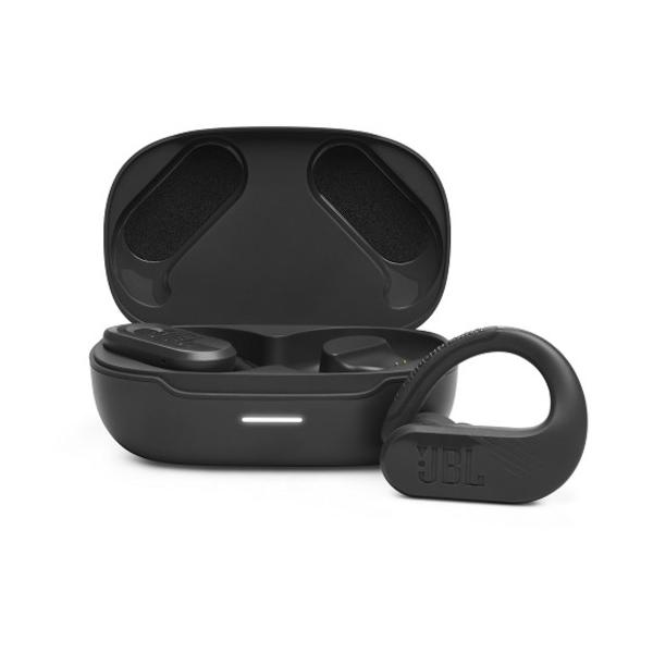 他サイト： JBL ワイヤレスイヤホン 耳かけ型 typeC 最大10時間再生 JBL Endurance Peak 3 ブラック系の商品画像