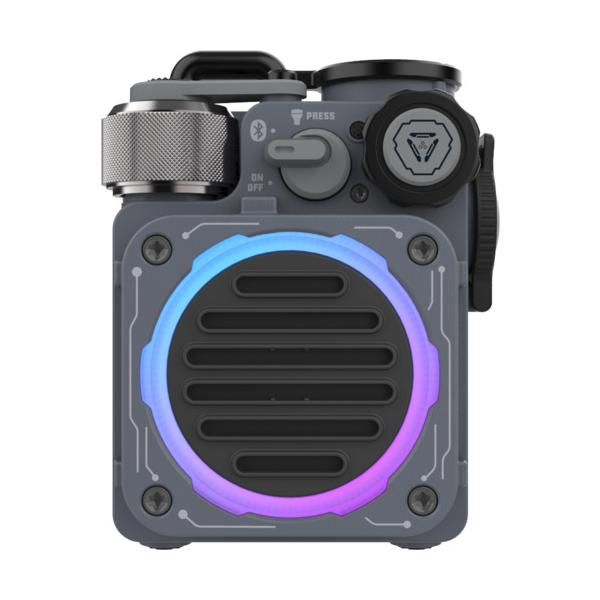 MUZEN MWPVXLIG Bluetoothスピーカー CYBERCUBE グレー : ベスト電器