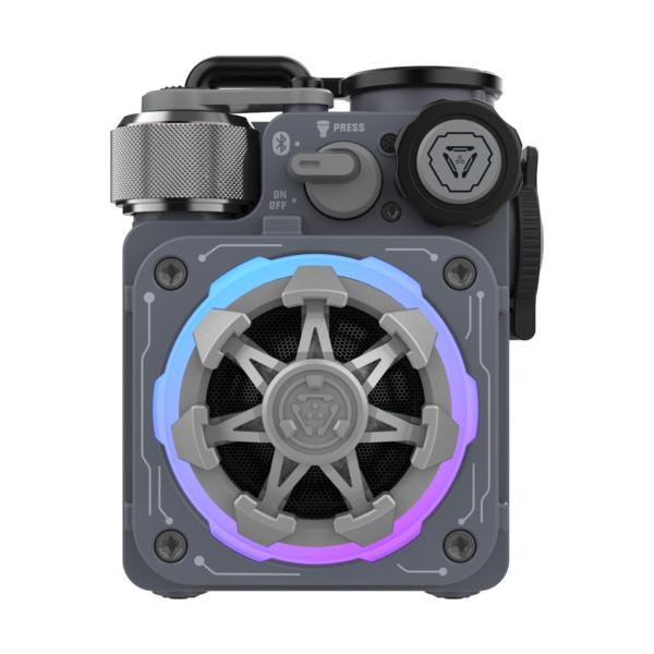 ⭐美品⭐Muzen Cyber Cube MW-PVXI ポータブルスピーカー MUZEN MWPVXLIPMG Bluetoothスピーカー CYBERCUBE Premium グレー