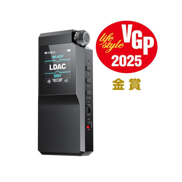 FIIO FIO-BTR17-B Bluetoothアンプ ハイレゾ対応 DAC機能搭載 ブラック