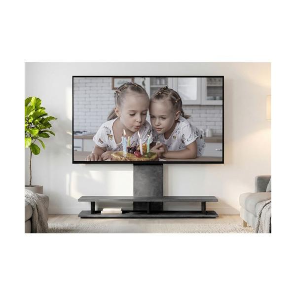 テレビスタンド 77インチ対応 40kg以下 ストーングレー yselect YTS4077NB1 e-RIZEテレビスタンド 40〜77インチまで対応 厚手