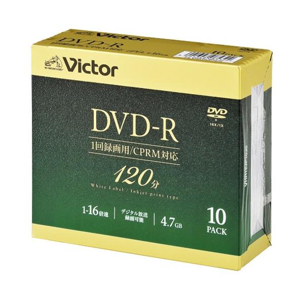Victor　VHR12JP10J5　ビデオ用　16倍速　DVD-R　10枚パック　4.7GB　120分 18