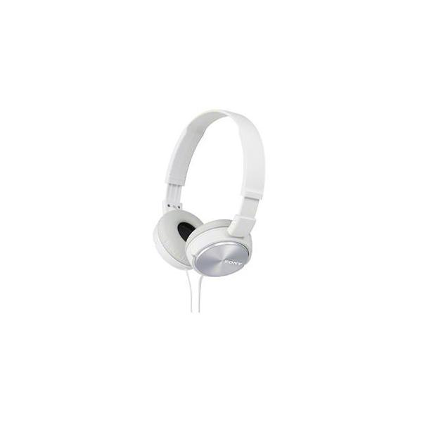 SONY ダイナミックステレオヘッドフォン SONY ソニー MDR-ZX310／W 密閉ダイナミック ステレオヘッドホン