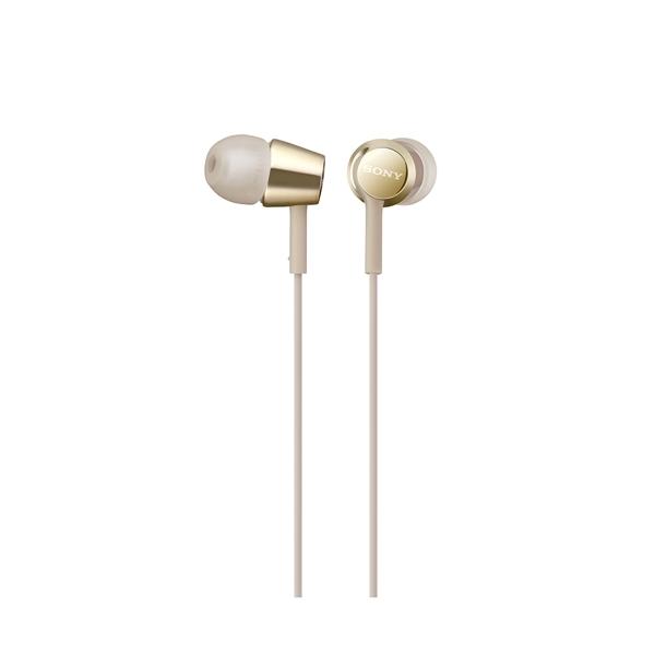 他サイト： ソニー MDR-EX155AP-N マイク＆コントローラー搭載 ダイナミック密閉型カナルイヤホン ゴールドの商品画像