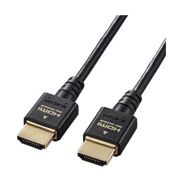 �G���R�� DH-HD21ES15BK HDMI�P�[�u�� HDMI2.1 �E���g���n�C�X�s�[�h �X���� 1.5m �u���b�N