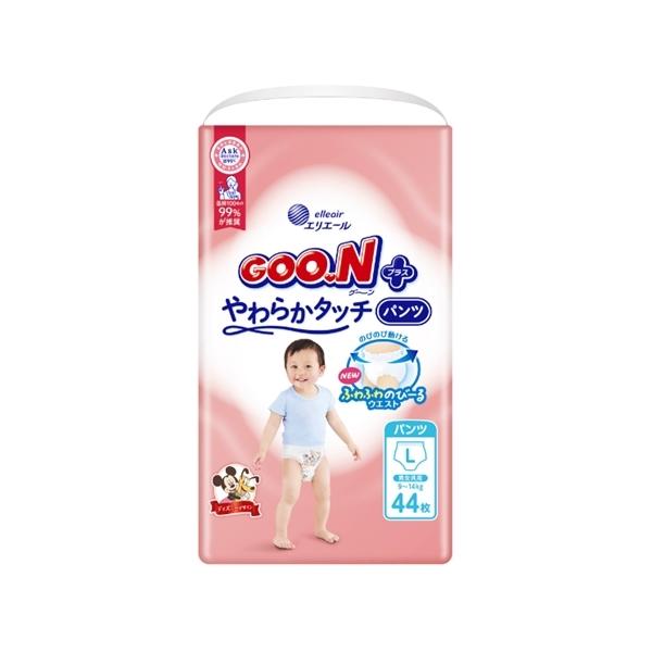 大王製紙 グーンプラス やわらかタッチ パンツ Lサイズ 44枚